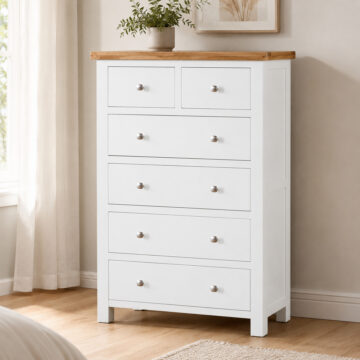 Wynyard White 2 Over 4 Chest