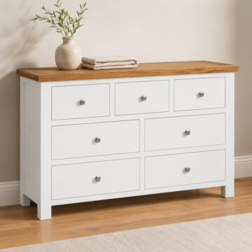 Wynyard White 3 Over 4 Chest