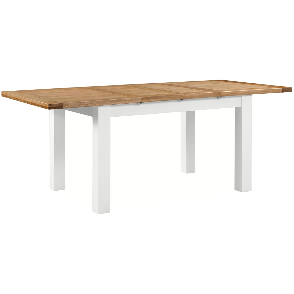Wynyard White Medium Extending Dining Table | 132cm - 165cm