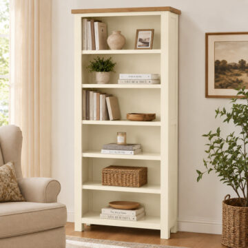 Wynyard Ivory 6' Bookcase