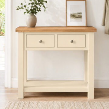 Wynyard Ivory 2 Drawer Console Table