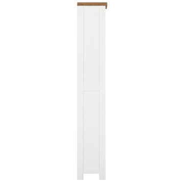 Wynyard White 6′ Bookcase