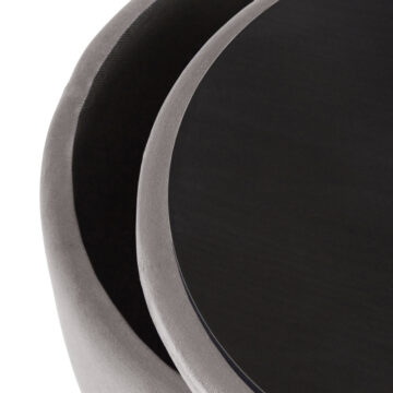 Avery Velvet Storage Stool