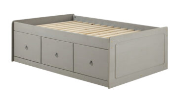Azusa Premium Grey Cabin Bed