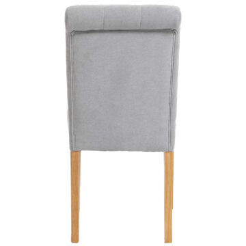 Dining Chair Collection Fabric Button-backed Chair | Stone
