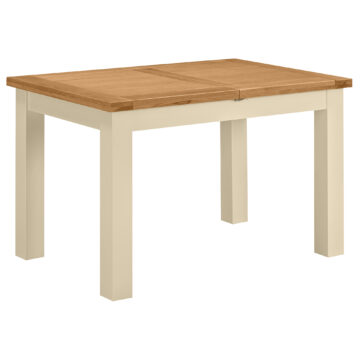 Dining Table With 1 Extension 120-153 X 80