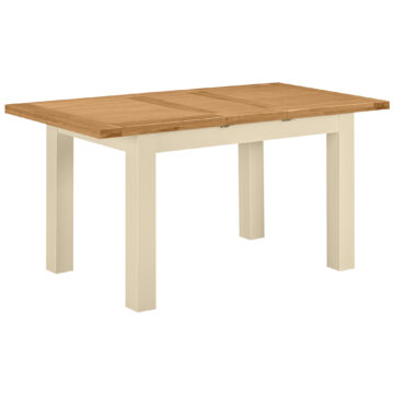 Dining Table With 1 Extension 120-153 X 80