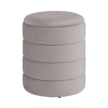 Klara Velvet Storage Stool
