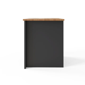 Fife Slate Blue 2 Drawer Bedside Cabinet