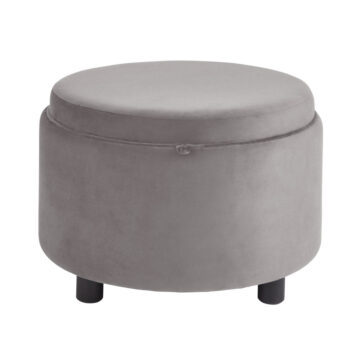 Leylani Tray Table Velvet Stool