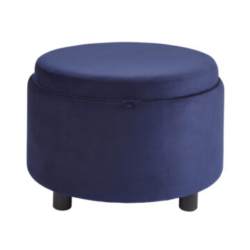 Leylani Tray Top Velvet Stool