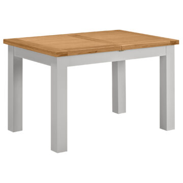 Small Extending Dining Table With 1 Extension 120-153 X 80