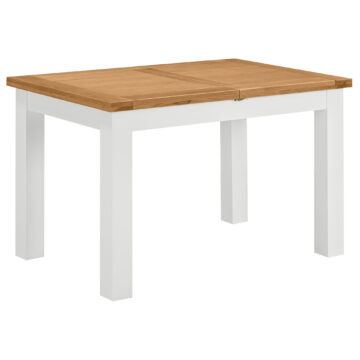 Small Extending Dining Table With 1 Extension 120-153 X 80