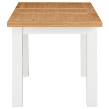 Wynyard White Small Extending Dining Table | 120 – 153cm