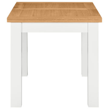 Wynyard White Small Extending Dining Table | 120 – 153cm