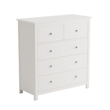 Westerlea White Wide 6 Drawer Chest