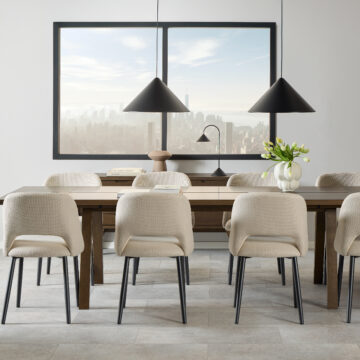 Whistler Smoked Oak Extendable Dining Table | 200 – 286cm