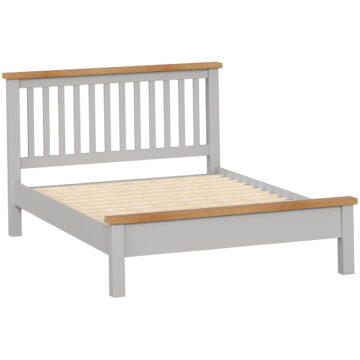 Wynyard Grey Double 4'6" Slatted Bed Frame
