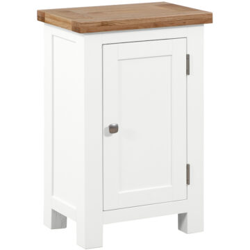 Wynyard White 1 Door Cabinet