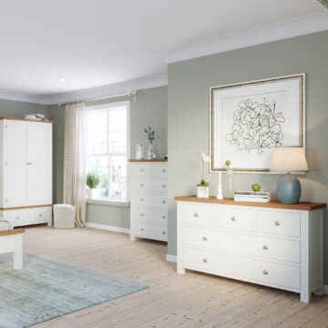 Wynyard White 2 Over 4 Chest