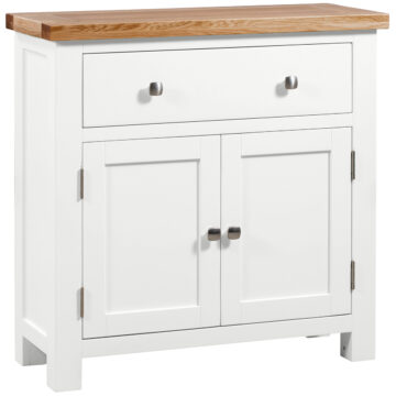 Wynyard White Compact Sideboard