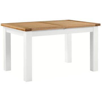 Wynyard White Medium Extending Dining Table