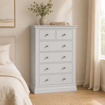 Riverton Grey Chest 2 Over 4