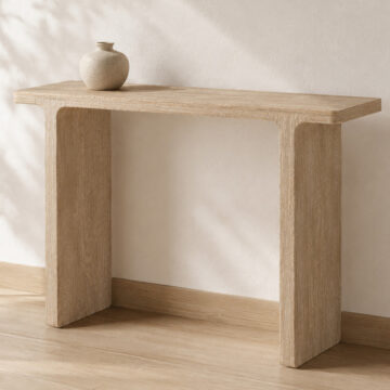 Elwood Oak Console Table