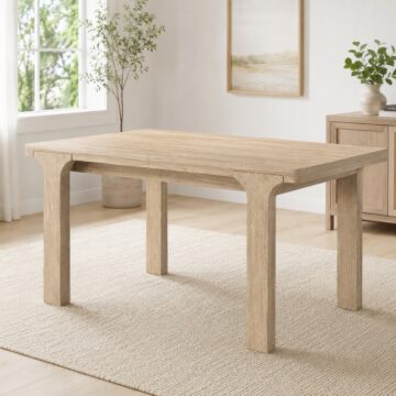 Elwood Oak Compact Ext. Dining Table