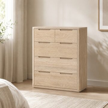 Elwood Oak 2 Over 3 Chest