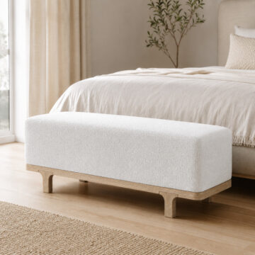 Elwood Oak Bench Without Lid