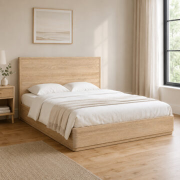 Elwood Oak 6' Super King Size Bed