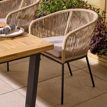 Alfresco Oslo 4 Seat Dining Set