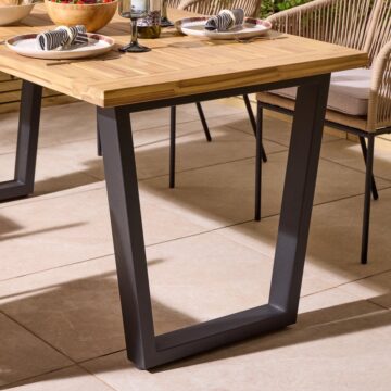 Alfresco Oslo 4 Seat Dining Set