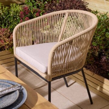 Alfresco Oslo 6 Seat Dining Set – 160cm Table