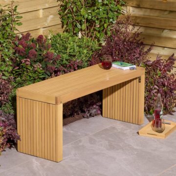 Oakworld Alfresco Kyoto 2 Seat Bench