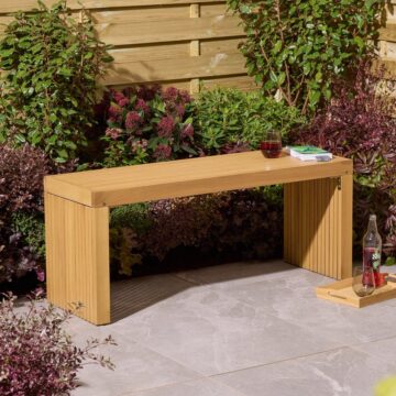 Oakworld Alfresco Kyoto 2 Seat Bench