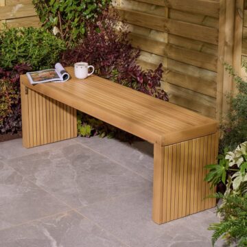 Oakworld Alfresco Kyoto 3 Seat Bench