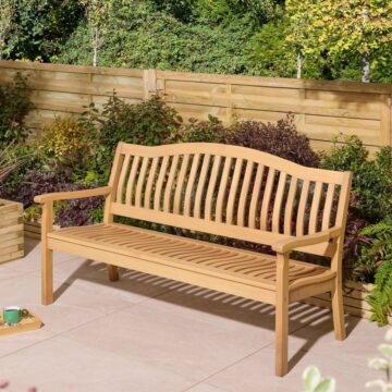 Oakworld Alfresco Hemsway 3 Seat Bench