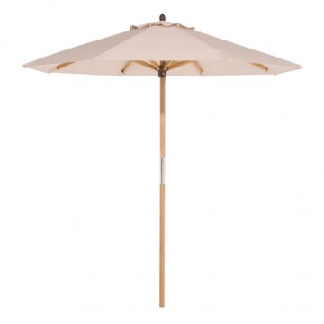 Oakworld Alfresco Ashdown Wooden Parasol – 2m