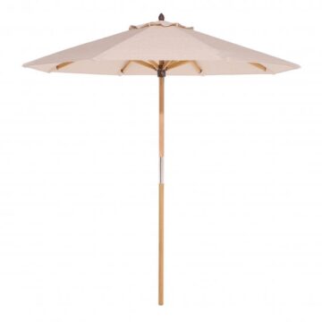 Oakworld Alfresco Ashdown Wooden Parasol – 2.2m