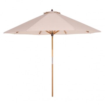 Oakworld Alfresco Ashdown Wooden Parasol – 2.5m