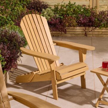 Oakworld Alfresco Sandown Folding Adirondack Chair