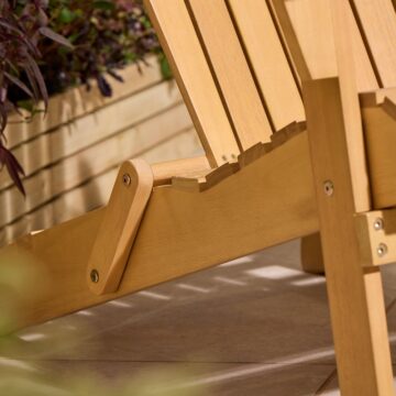 Oakworld Alfresco Sandown Folding Adirondack Chair