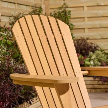 Oakworld Alfresco Sandown Folding Adirondack Chair