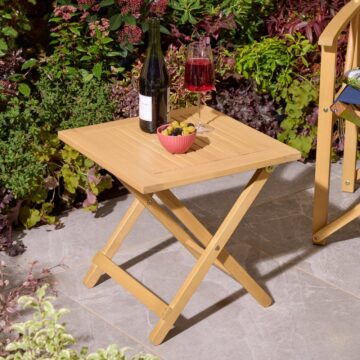 Oakworld Alfresco Ascot Folding Side Table