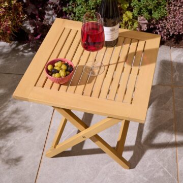 Alfresco Ascot Folding Side Table