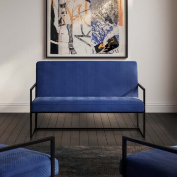 Chance Oxford Blue Sofa