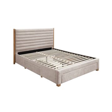 Arabella Grey 5′ King Size Bed