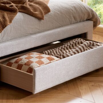 Arabella Grey 5′ King Size Bed
